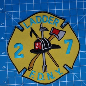 TDNY NYC Feuerwehrleiter 27 Aufnäher