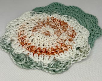 Set of 2 Crochet Dish Cloths (Made to Order)