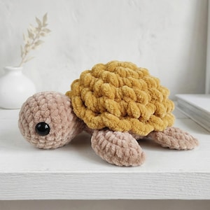 Gehäkelte Schildkröte, Amigurumi Muster, Plüschtier (PDF Download)