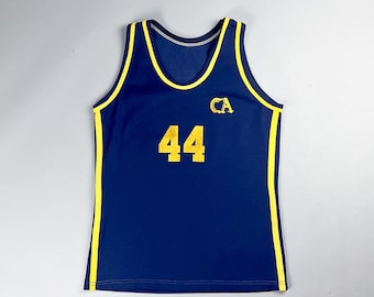 Vintage Mason Athletic Wear XX Chi Fraternity Gold Yellow Jersey