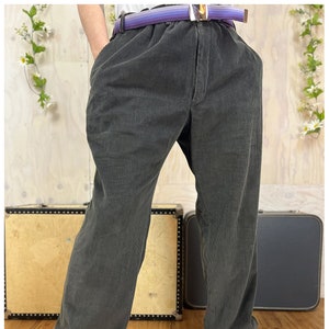Big and tall pleated store corduroy pants