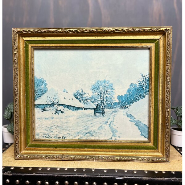 Print Gold Frame Etsy