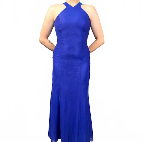 hijab dresses formal ZAPAKA Women Metallic Blue Long Prom Dress Mermaid Strapless Corset Flowers Evening  Dress with Slit