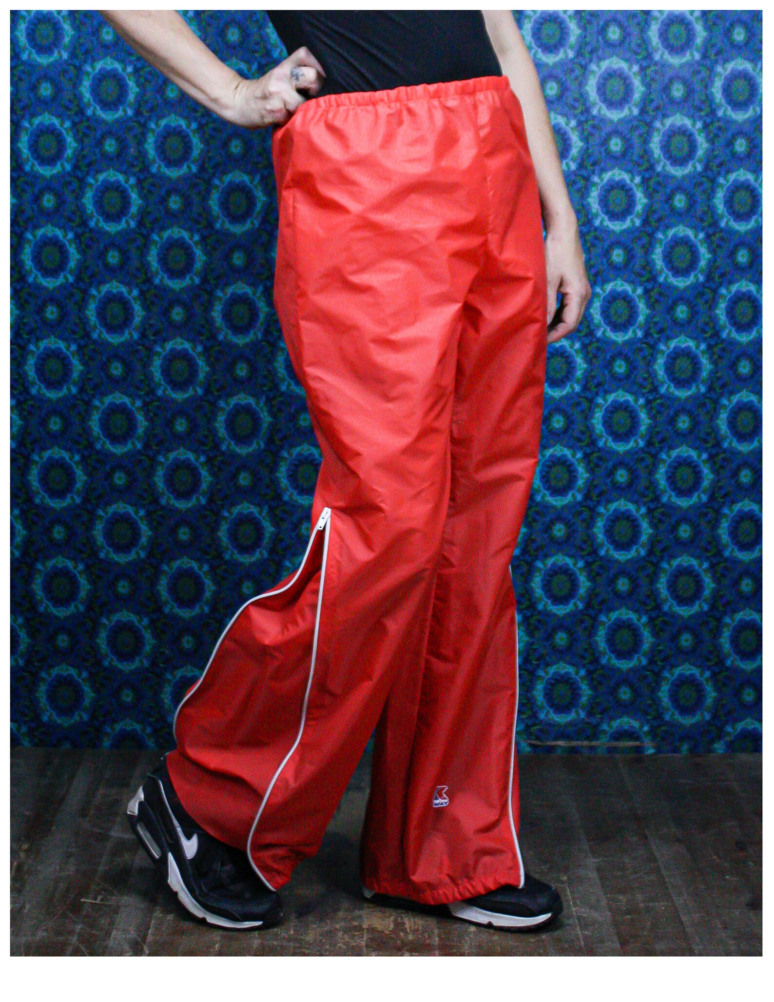 80's Red Kway Windbreaker Pants Size Mediun | Etsy