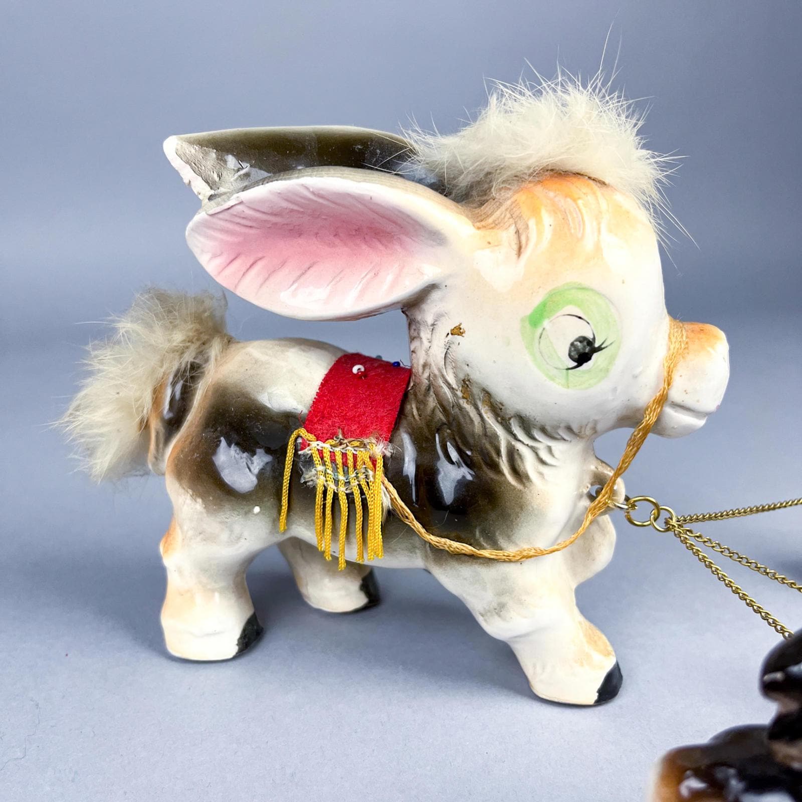 Vintage 60's Donkeys Ceramic Figurine Set, Mid Century Kitsch - Etsy