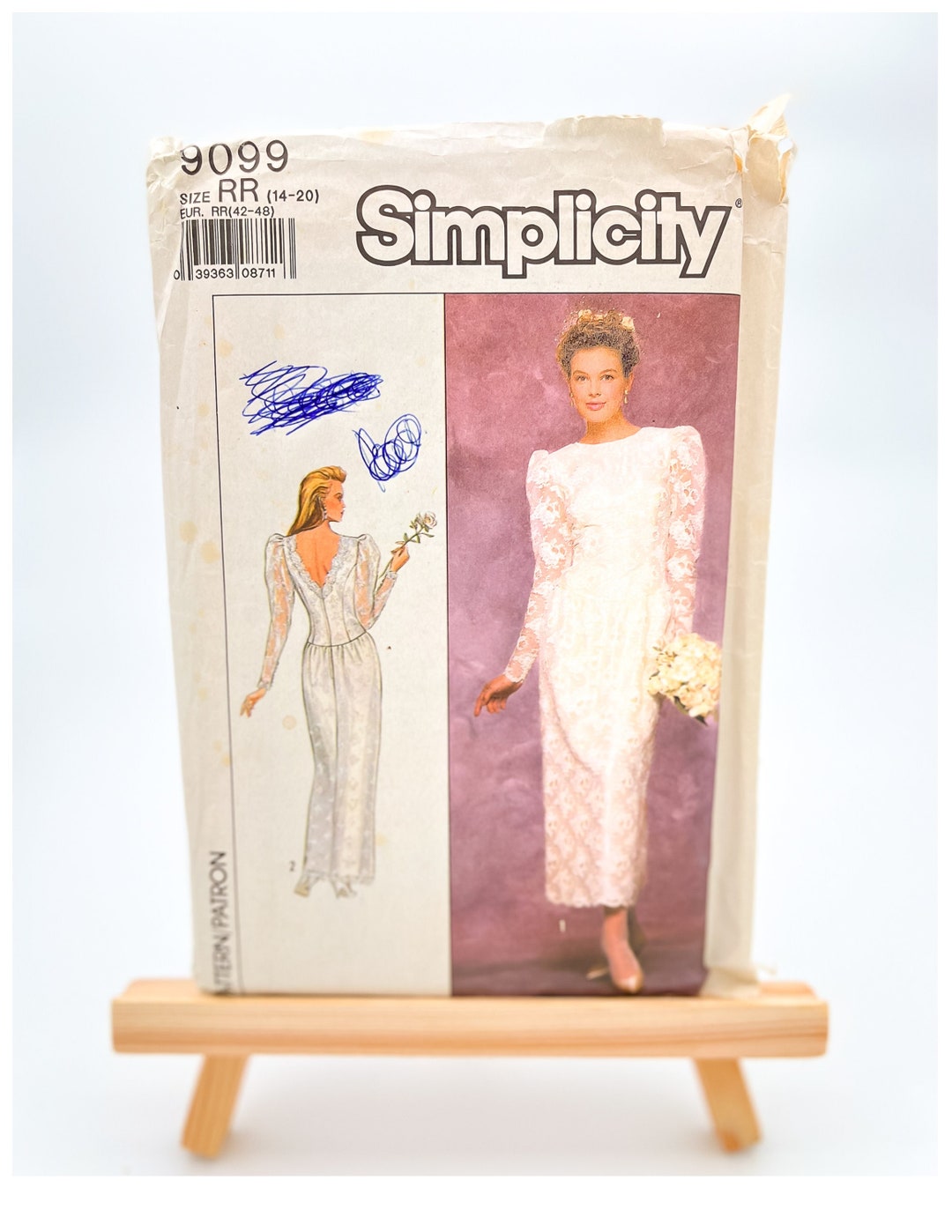 Vintage Sewing Pattern 80's Simplicity 9099 Uncut - Etsy