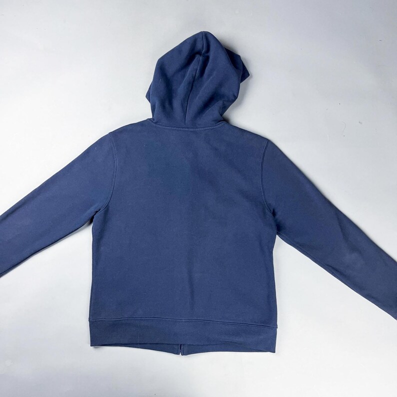 Sudadera con estampado Y2K, sudadera con capucha azul marino con cremallera para mujer de Mickey Mouse de Disney imagen 5