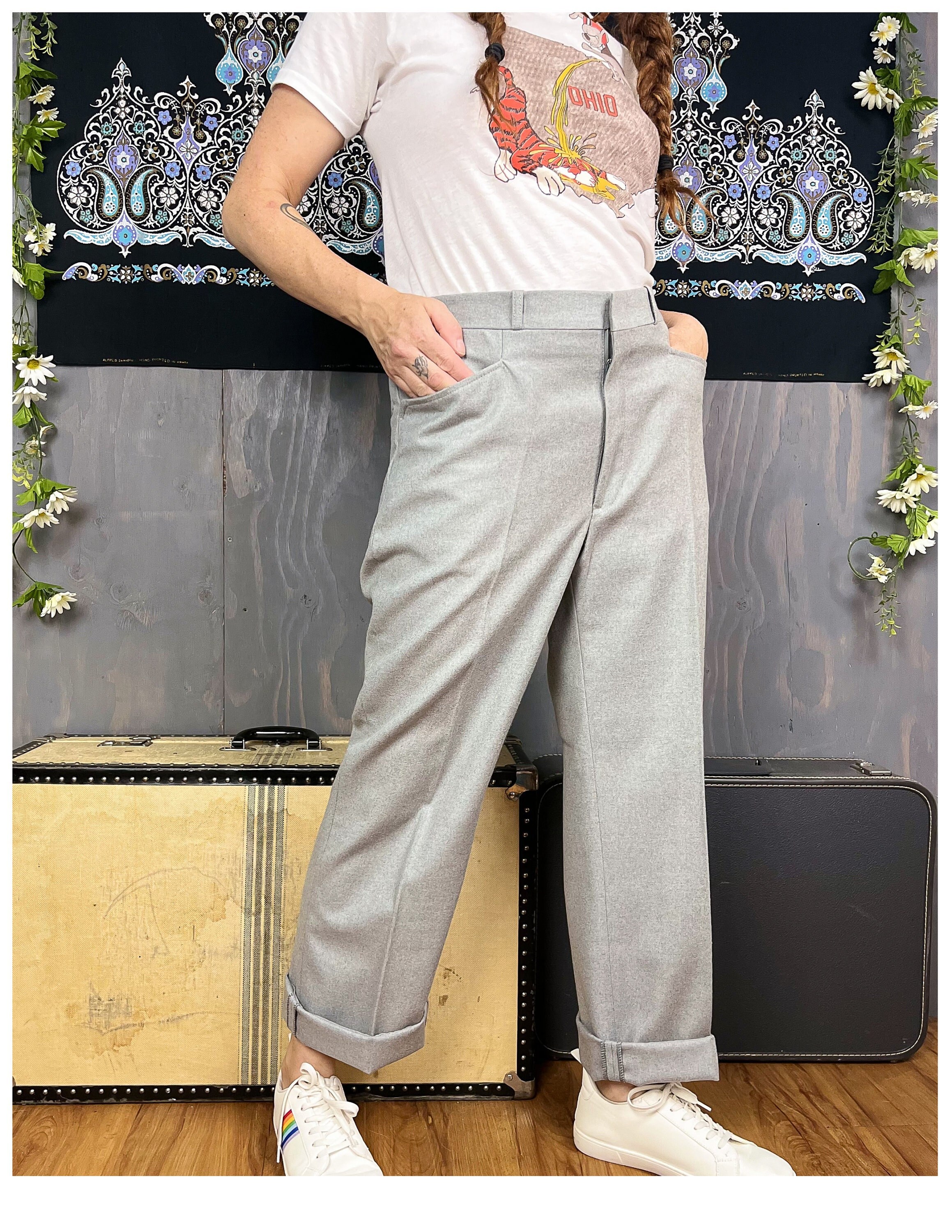 IRENE Summer Wool Trousers IRENE Summer Wool Trousers