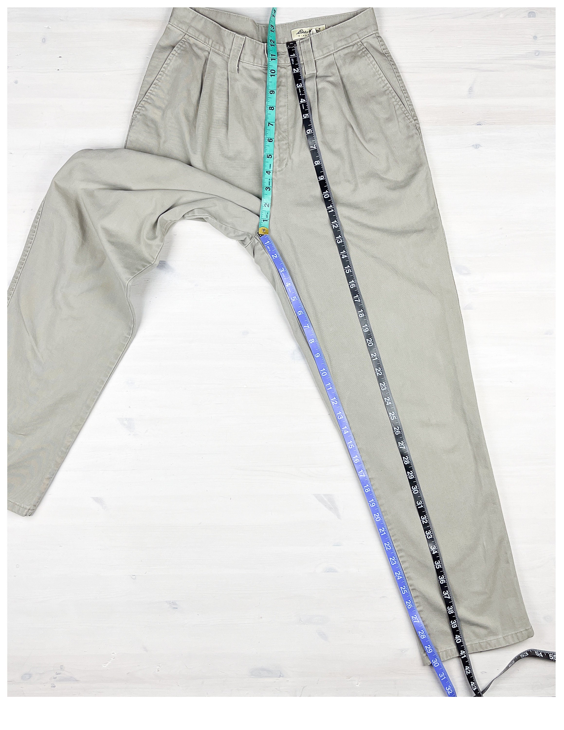 Vintage Pleated Pants | 90's Khaki Eddie Bauer Women's Chino Vintage Pleated Pants | 90's Khaki Eddie Bauer Women's Chino