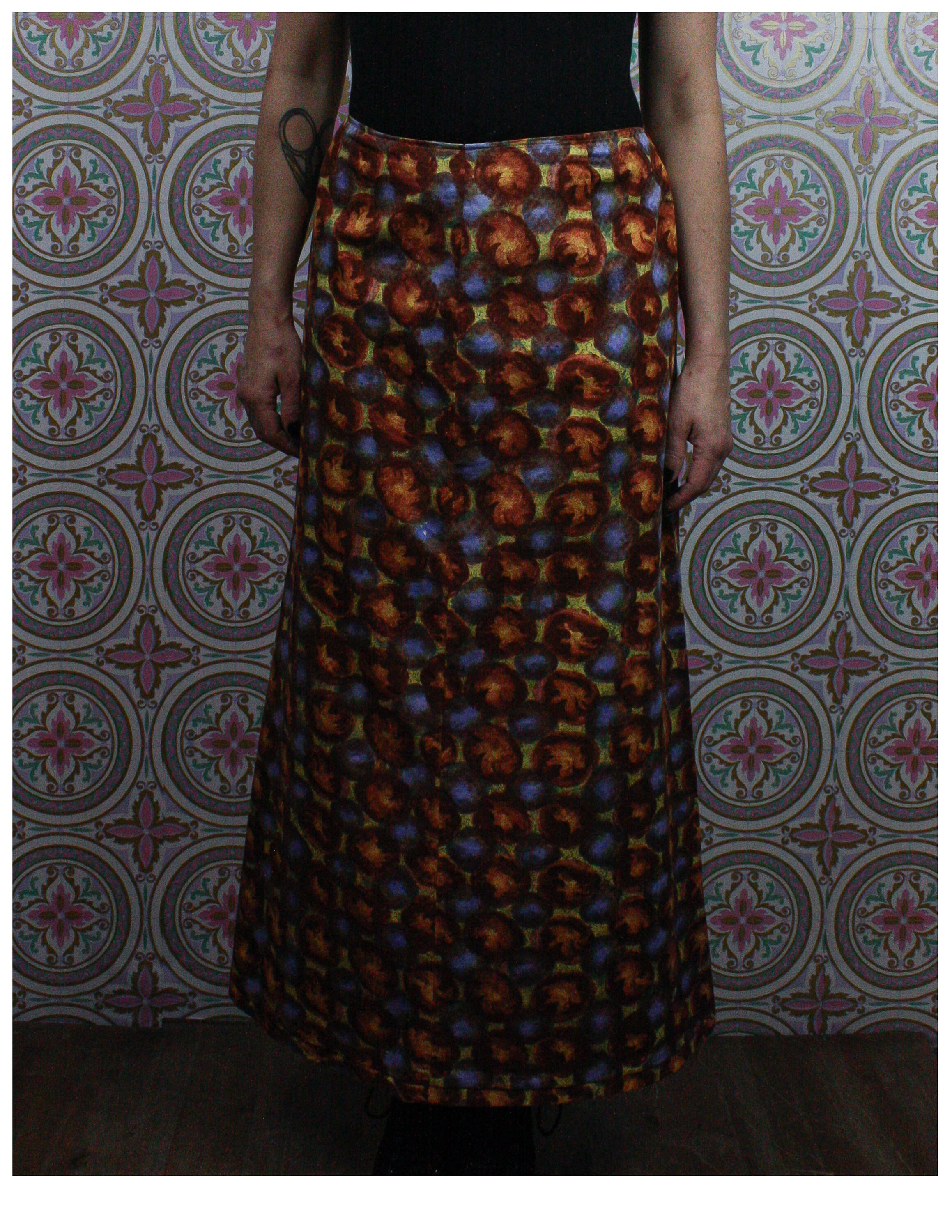 patterned maxi