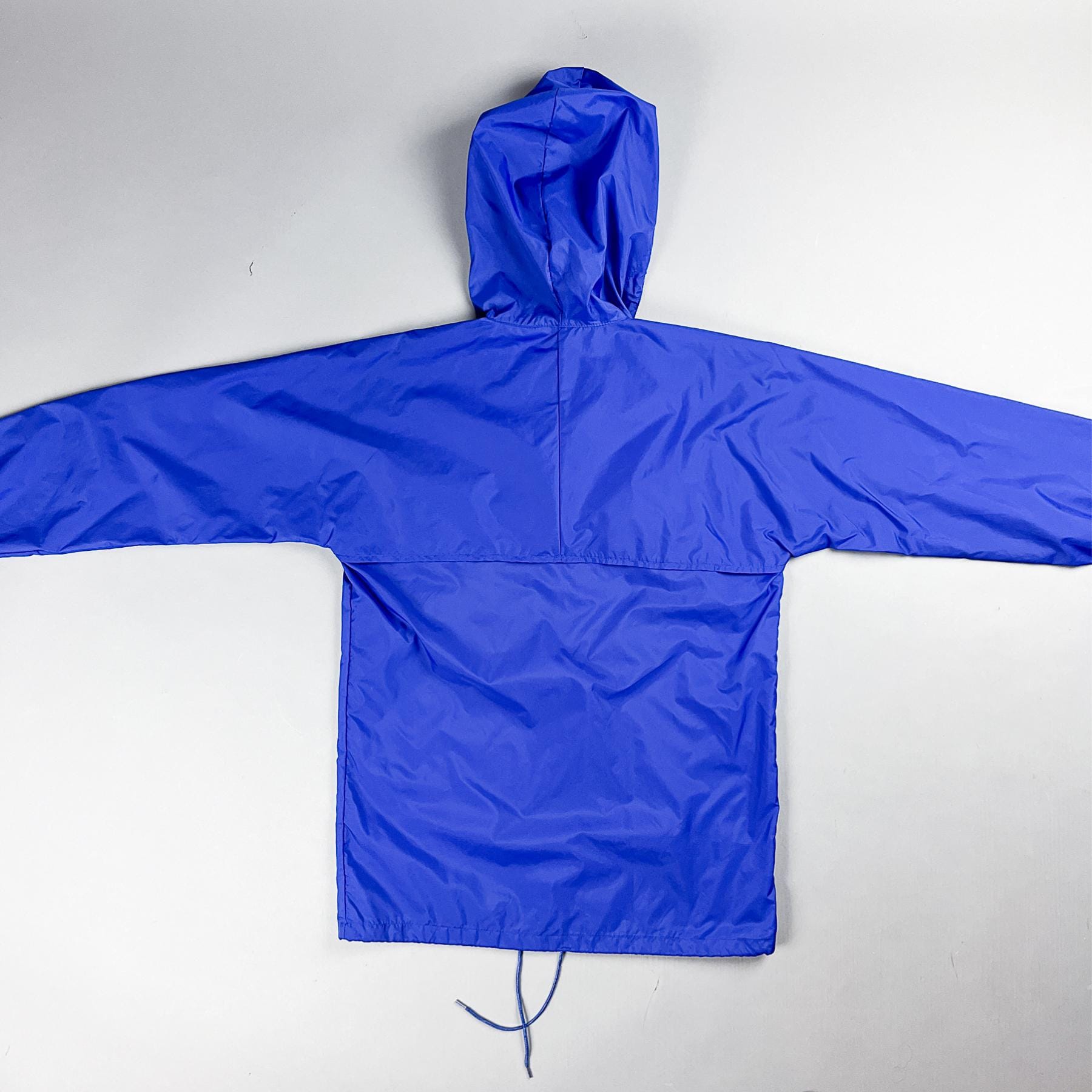 Vintage Adidas Windbreaker | 80's Blue Pullover Quarter Zip