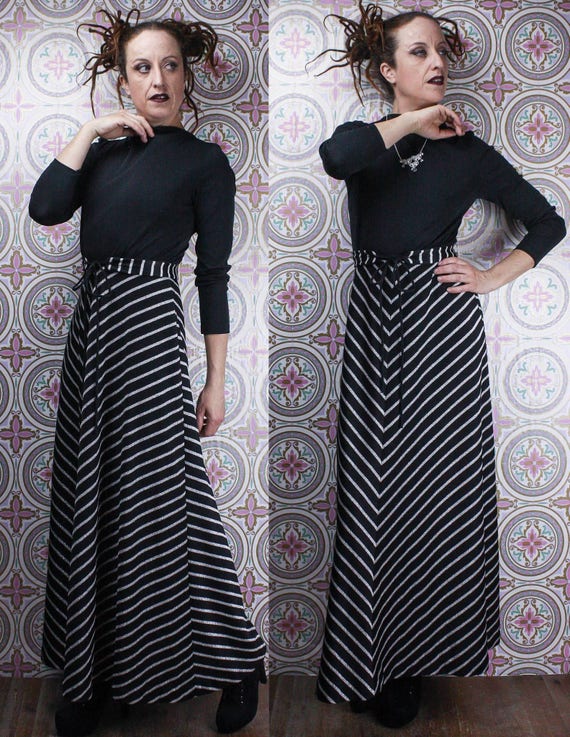 black and silver semi formal dress