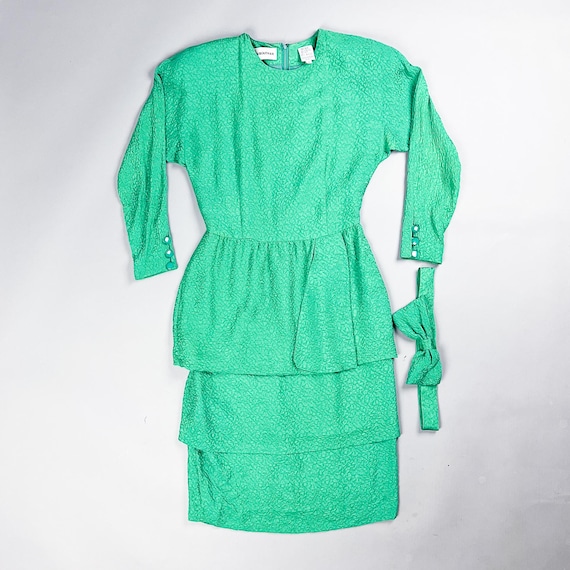 kelly green long sleeve dress Kelly Green Sparkle Party Long Sleeve Tulle Dress