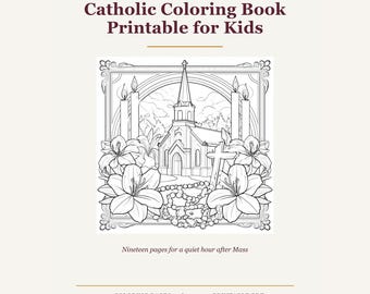 Livre de coloriage catholique + 3 livres de mots mêlés en gros caractères | 313 pages, 181 grilles | Rosaire, cantiques, Noël | Paroisse et famille