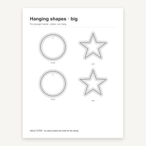 Sukkah Decorations Printable Craft + 4 Bonus Jewish Kids Printables | Paper Chains, Lanterns, Sukkot Activity for Kids image 3