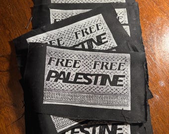 Free Palestine Patch