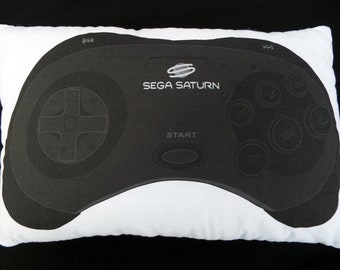 Sega Saturn Game Controller Plush Pillow