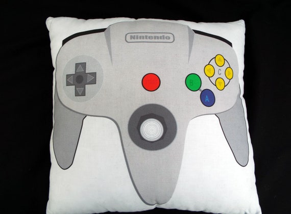 任天堂 NINTENDO 64 コントローラー クッション Nintendo 64 Game Controller Pillow Plush - Etsy