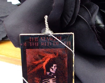 Pendant Edgar Allan Poe The Masque of The Red Death