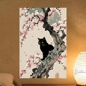 西田忠重：「イノセンス」（黒猫） - Etsy 日本