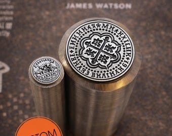 Aangepaste logostempel, metalen stempel, smid-touchmark, aangepaste metalen stempel, metalen stempel, gepersonaliseerde stempel, muntstempelmatrijs