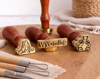 Aangepaste logostempel voor klei, handtekeningstempel, pottenbakkersmerk, aangepaste koperen aardewerkstempel, gepersonaliseerde aardewerkstempel, keramische stempel