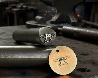 Smid-touchmark, aangepaste metalen stempel, metalen ponsstempel, gepersonaliseerde stempel, aangepaste logostempel, metalen mal, muntstempelmatrijs
