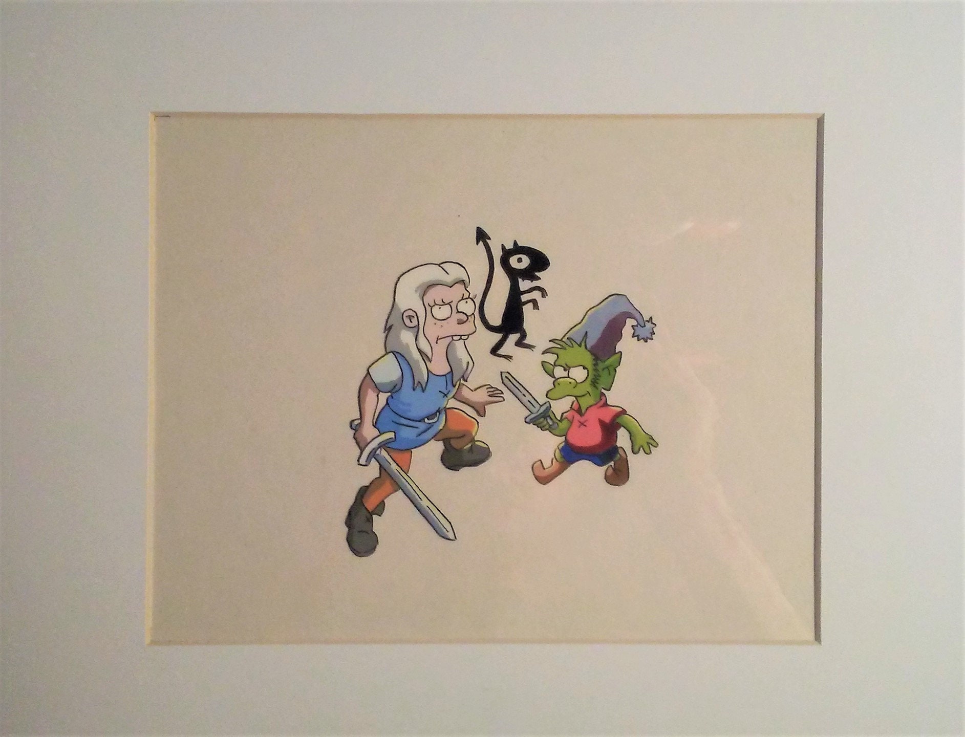 Matt Groening's Disenchantment Bean Elfo and Luci Custom Etsy.de