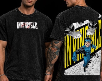 Mark Grayson Invincible T-Shirt, Unisex Mineral Wash T-shirt
