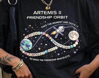 Artemis 2 Comfort Colors Shirt, Copy Moon Joy Quote Shirt, Minimal Lunar Graphic Tee, Night Sky Aesthetic Shirt, Space Lover Gift for Women