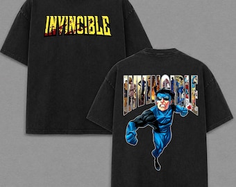 Comfort Color Invincible Shirt, Mark Grayson T Shirt, Superhero Shirt, Graphic Tee, Superhero Costume, Comic Book Fan Gift