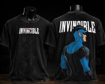 Mark Grayson Invincible T-Shirt, Unisex Mineral Wash T-shirt