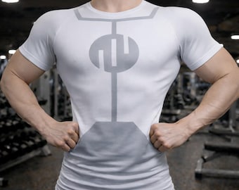 Camiseta de compresión de manga corta Viltrumite Invincible, camiseta de entrenamiento de superhéroe de anime, ropa deportiva para gimnasio, prenda de alto rendimiento atlético.