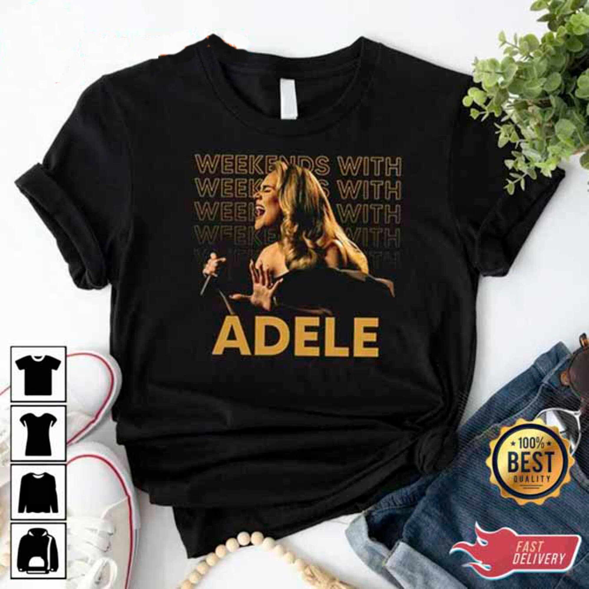Discover The Grammys 2023 Wochenenden mit Adele World Tour 2023, Bestes Pop Solo T-Shirt