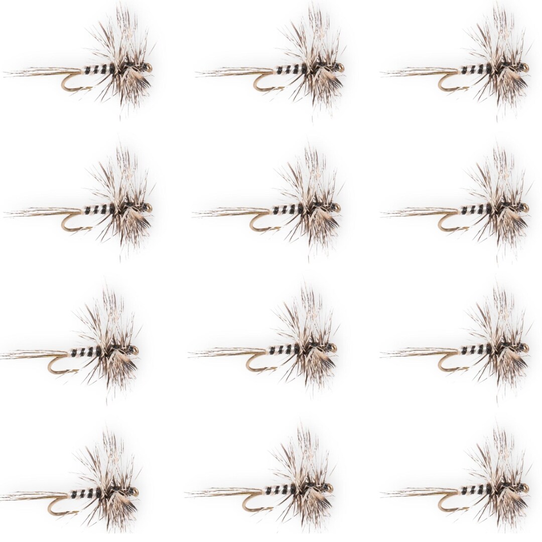 Mosquito Pattern Mosquito Dry Fly 12 Pack: Size 14 Hand-tied Trout Fishing Lure - Etsy