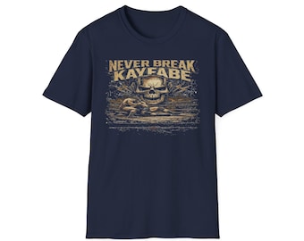 Camiseta Never Break Kayfabe / Estilo vintage / Camiseta de lucha libre / Estampado gráfico / Retro / Ropa urbana