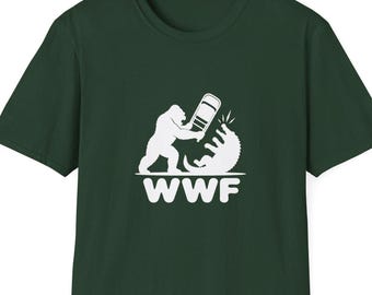 Camiseta de la WWF / Cultura de la lucha libre / Retro / Ropa urbana