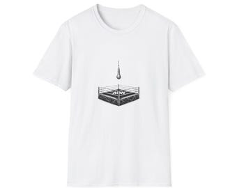 Camiseta Mic Vintage / Ring de lucha libre / Retro / Camiseta retro / Ropa urbana / Concierto / Fan
