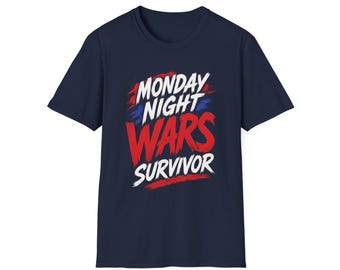 Camiseta de supervivencia de Monday Night Wars / Camiseta retro para fans de la lucha libre