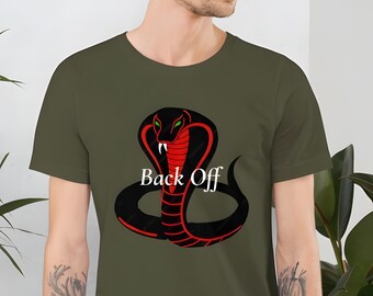 Camiseta King Cobra, Aléjate de los ojos malignos, Camiseta para amantes de las serpientes