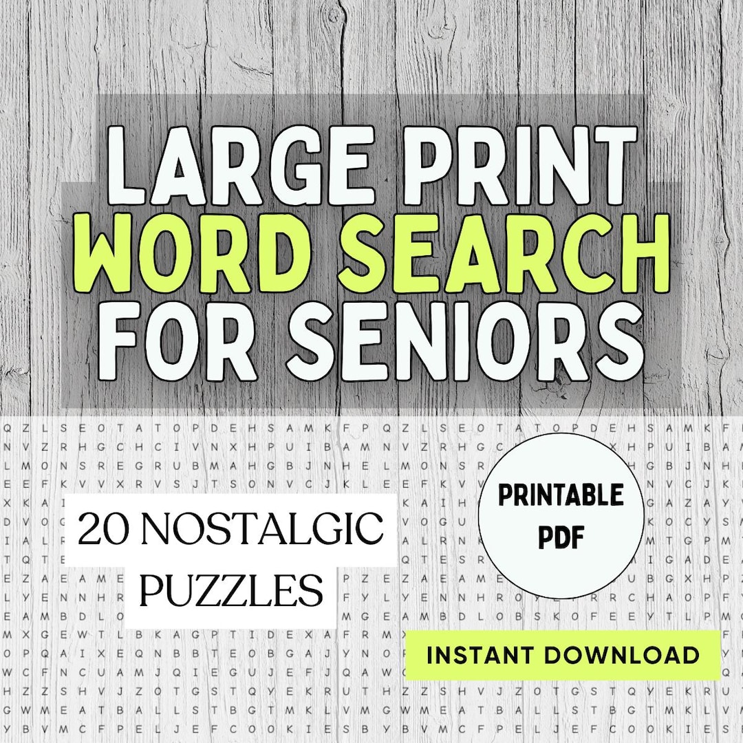 Large Print Word Search For Seniors Nostalgic Memories 20 Puzzles large-print-word-search-for-seniors-nostalgic-memories-20-puzzles