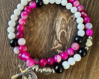 Fulton Sheen Rosary Wrap