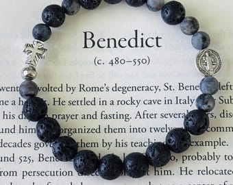 Saint Benedict Rosary Bracelet