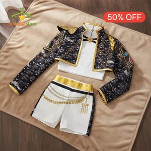 Gold Performance Outfit - Etsy Gold Performance Outfit - Etsy