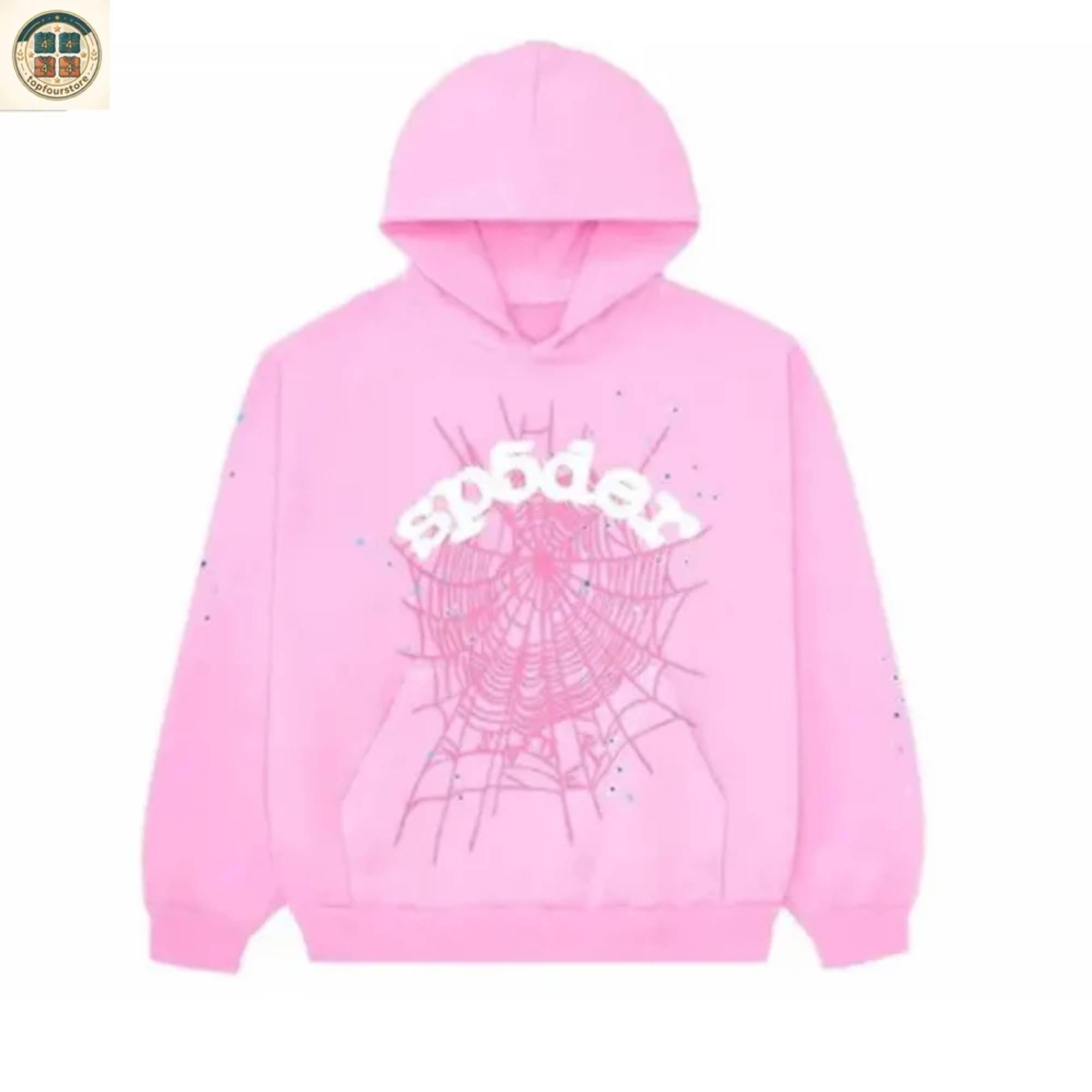 SP5DER スパイダー ピンク フード付きパーカー Sサイズ 新品未使用 Sp5der スパイダー Legacy パーカー フーディー Young Thug