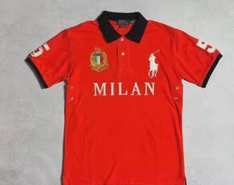 Polo Ralph Lauren Polo T-Shirt Milan Italy || 5 Big Pony Luxury PRL Chief Keef