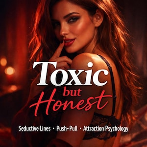 Toxic but Honest DM Kit. Verführerische Texte und Push-Pull-Methode. Machen Sie Ihn besessen und süchtig. OnlyFans & Ersteller Messging Guide