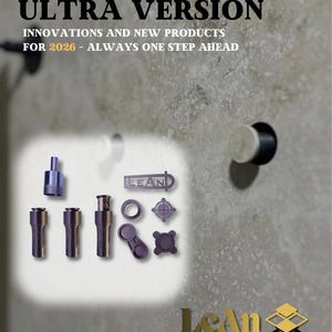 May include: Image showcasing various hidden hook components, including cylindrical and geometric shapes, in shades of gray and black. Text reads "HIDDEN HOOKS ULTRA VERSION" and "INNOVATIONS AND NEW PRODUCTS FOR 2026 - ALWAYS ONE STEP AHEAD."