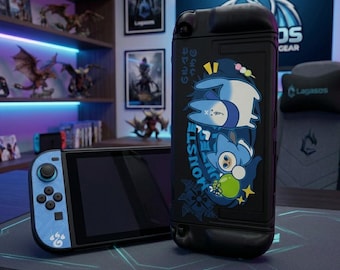 Monster-thema Nintendo Switch 2-hoes Dockbaar Slim Fit beschermende schaal NS2 Gaming Console-cover Schokbestendig Hard Shell-schakelaar 2 accessoires