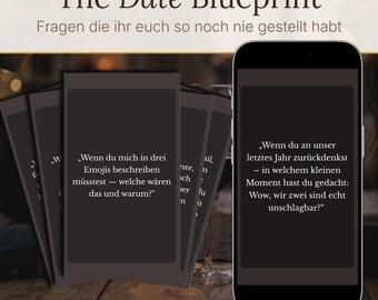 Kartenspiel Paare | Geschenkidee Jahrestag Valentinstag | Deep Talk Date Night wenn der Alltag zwischen euch steht | PDF Sofort Download